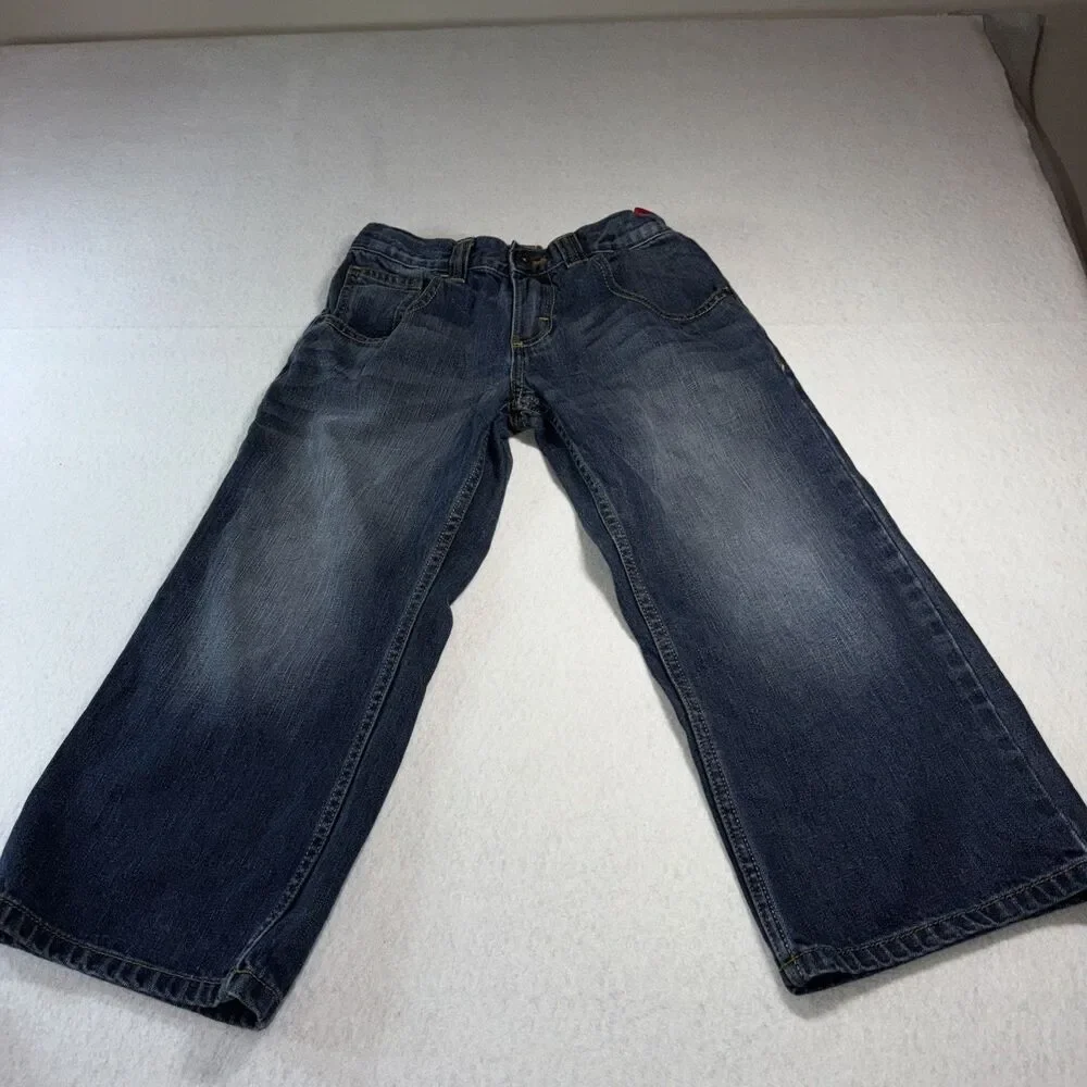 Boys Wrangler Jeans WRG Hero Originals Size 8 Husky Adjustable Waist